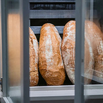 Artisanal bakery products ready to serve