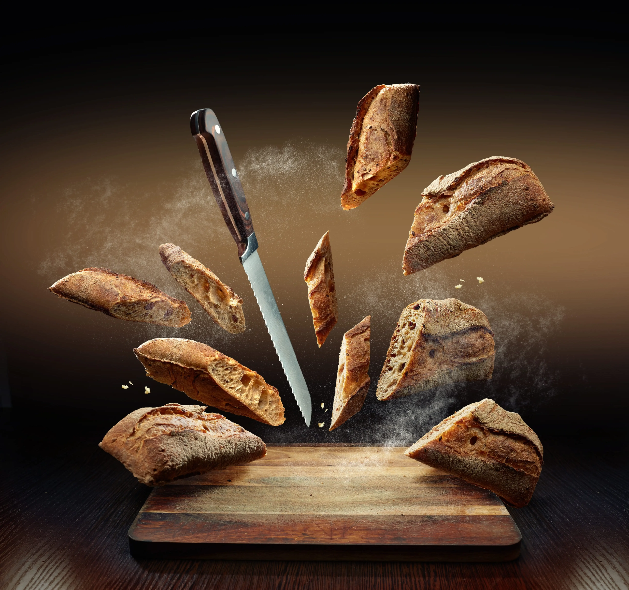 Artisanal bakery products ready to serve