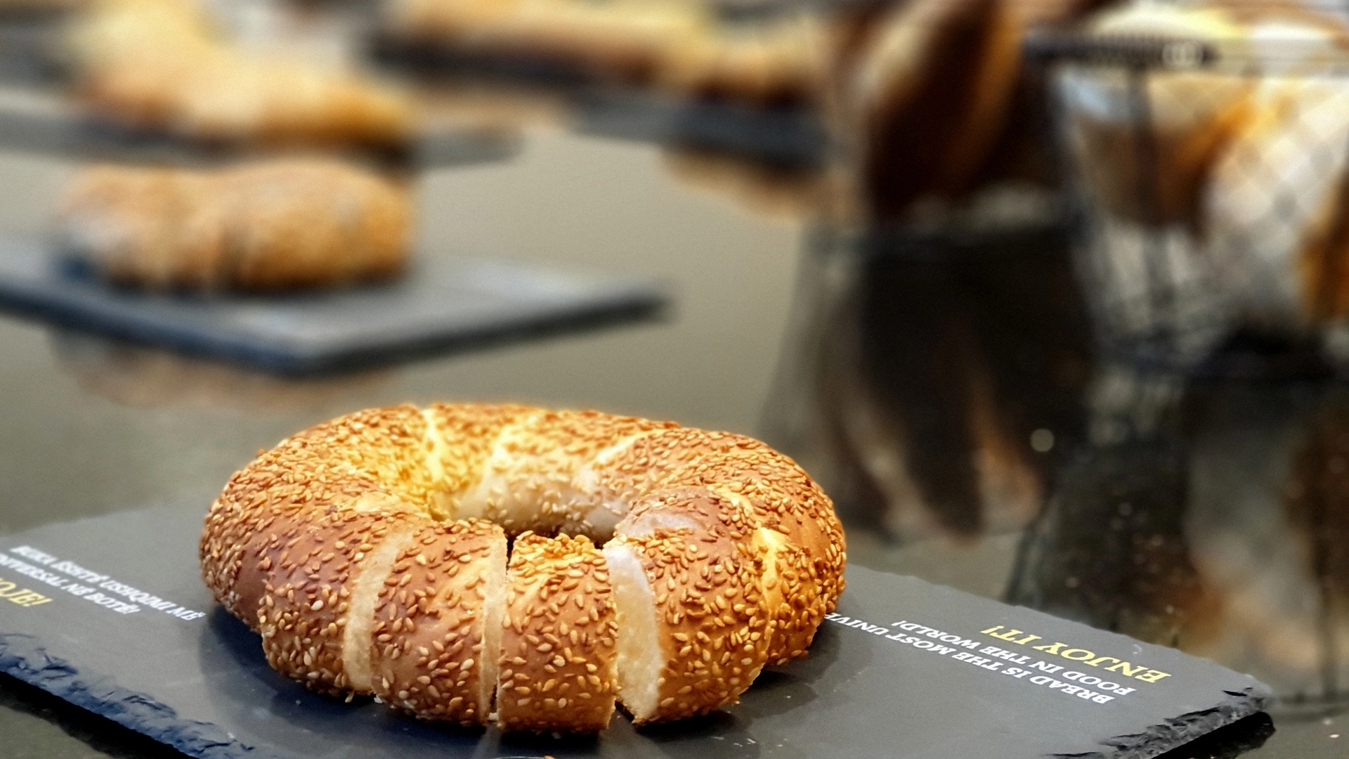 Artisanal bakery products ready to serve