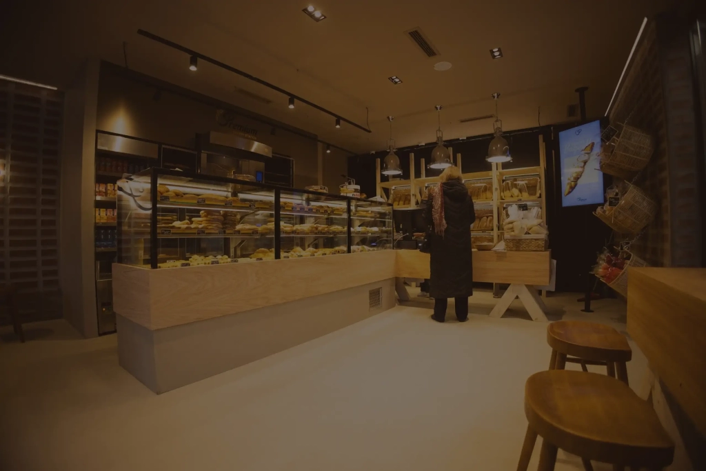 Artisanal bakery products ready to serve